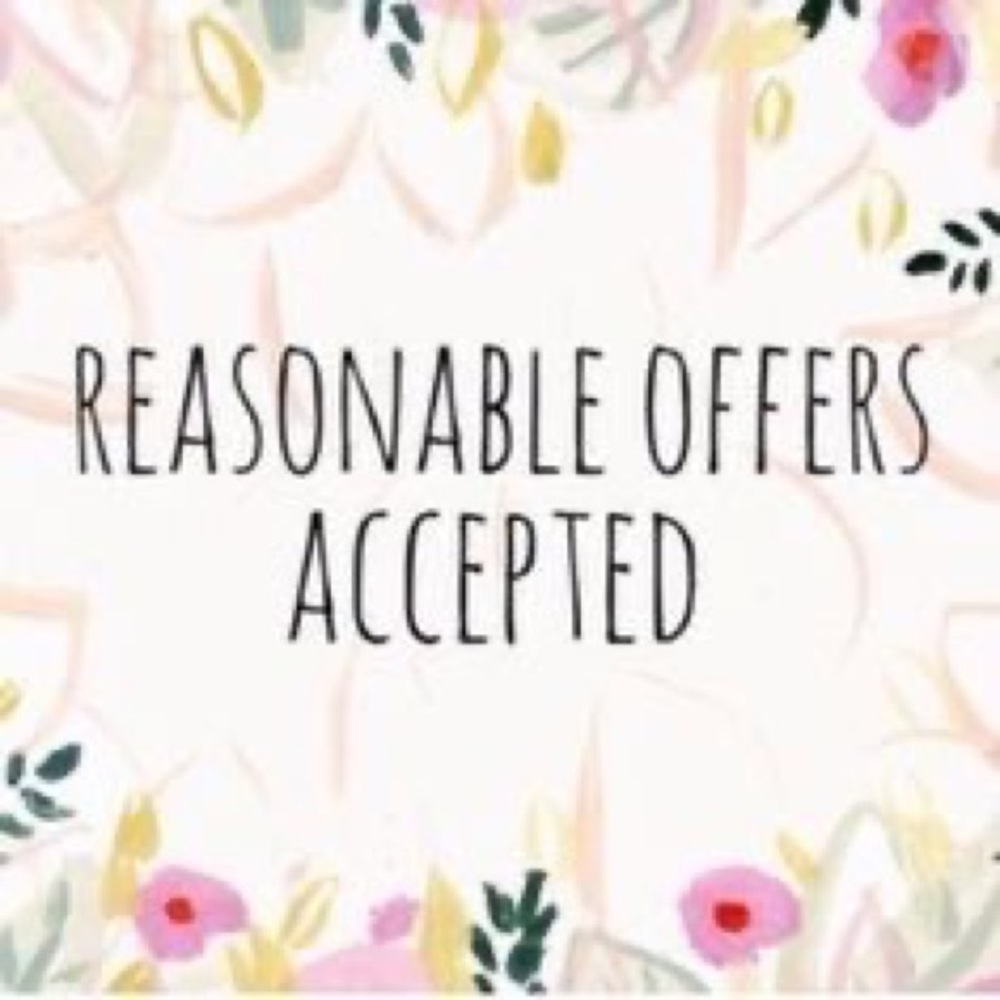 ***REASONABLE OFFERS ACCEPTED****
